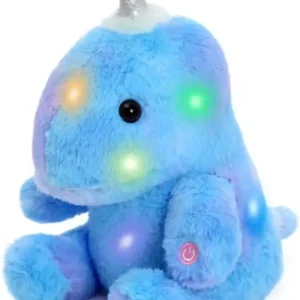 Light Up Dinosaur Stuffed Animal Soft Cute Night Light Dinosaur Plush Toy