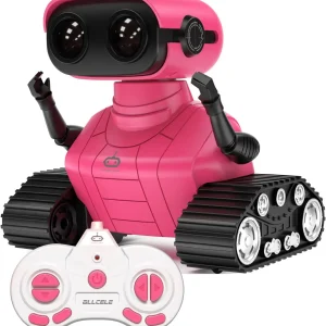 RC Robots for Kids, with Music, LED Eyes, Age 3 Years and Up