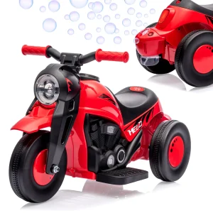 Kids Ride on  6V Battery Powered Electric Motorcycle 1.9 MPH Speed LED Headlights, Forward/Reserve