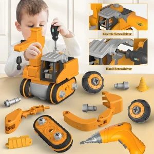 Kids Engineering Vehicle Educational Assembled Sets For Boys